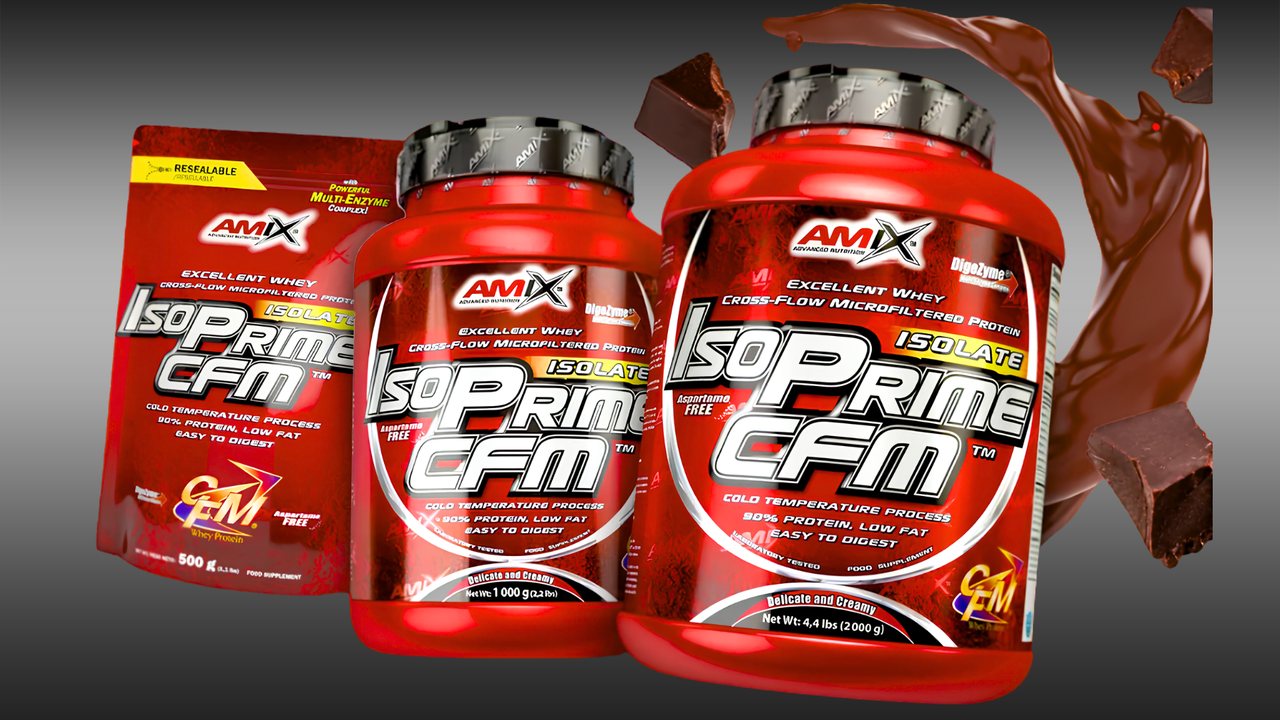 Isoprime CFM Isolate, proteína de suero Amix
